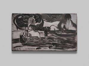 Maruru (dary vděčnosti), ze souboru Noa Noa od Paul Gauguin
