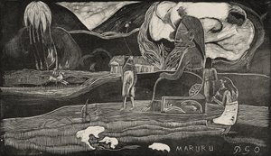 Maruru (Oběty vděčnosti) od Paul Gauguin