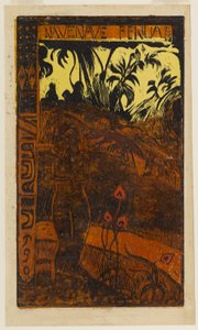 Nave Nave Fenua (Wunderbares Land) od Paul Gauguin
