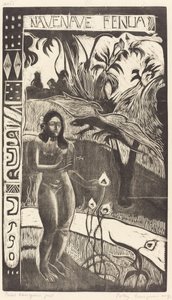 Nave Nave Fenua Delightful Land, 18941895. od Paul Gauguin
