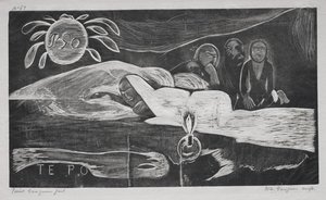 Just: Věčná noc, 1893-94. od Paul Gauguin