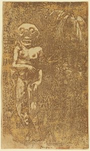 Oviri (The Savage) [recto] od Paul Gauguin