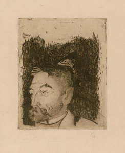 Portrét Stéphana Mallarmého od Paul Gauguin