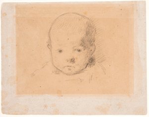 Porträt des Sohnes des Künstlers Clovis, geboren am 10. Mai 1879 od Paul Gauguin