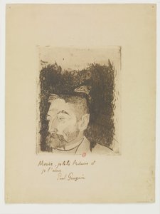 Portrét Stéphana Mallarméa od Paul Gauguin