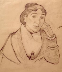 Portrét Arlesienne od Paul Gauguin