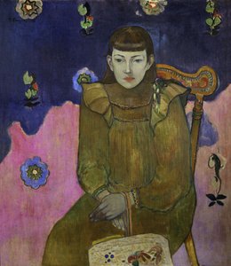Portrét Vaiite Jeanne Goupil, 1896 od Paul Gauguin