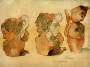 Pískovcové hrnce od Paul Gauguin
