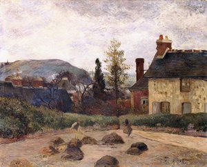 Návrat ze sklizně, 1884 od Paul Gauguin