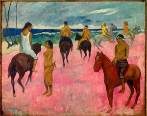 Jezdci na pláži, 1902 od Paul Gauguin