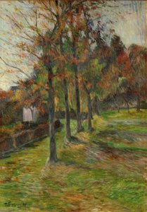 Silnice Rouen II od Paul Gauguin