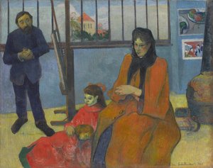 Schuffeneckerův ateliér od Paul Gauguin