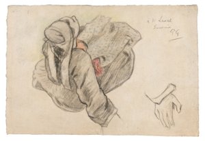 Sedící bretonská žena od Paul Gauguin