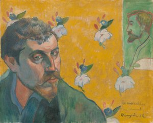 Autoportrét s portrétem Bernarda „Les Misérables“ od Paul Gauguin