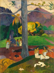 Tahitština:  Mata Mua v dávných dobách od Paul Gauguin