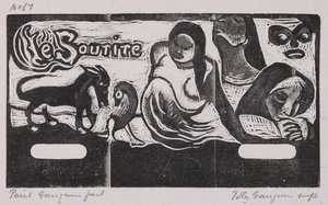 Tahitská série: Úsměv od Paul Gauguin