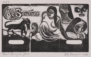 Tahitská série: Úsměv. od Paul Gauguin