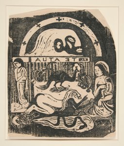 Bůh od Paul Gauguin