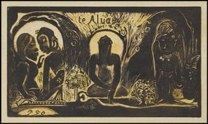 Bůh od Paul Gauguin