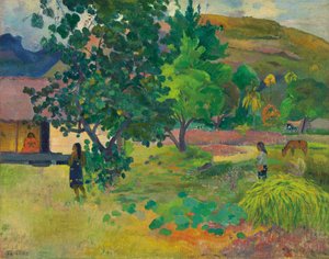 Te Fare (Dům) od Paul Gauguin