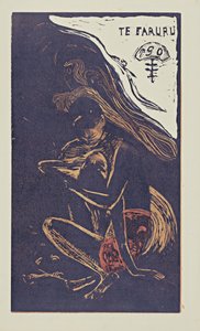 The Faruru Here We Make Love from Noa Noa Series, 1893-1894 od Paul Gauguin