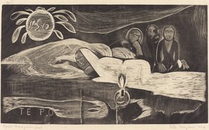 Te Po (Dlouhá noc) od Paul Gauguin