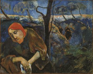 Agónie v zahradě Kristus v zahradě Getsemanské, 1889. od Paul Gauguin