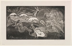 Stvoření vesmíru, ze série „Noa Noa“ od Paul Gauguin