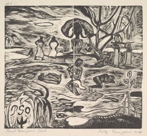 Den Boží, 1894-95. od Paul Gauguin