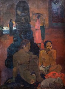 Velký Buddha od Paul Gauguin