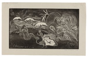 The Universe Is Being Created), ze sady Noa Noa Suite od Paul Gauguin