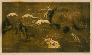 Das Universum wird erschaffen od Paul Gauguin