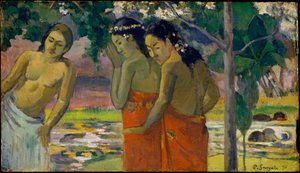 Tři tahitské ženy od Paul Gauguin