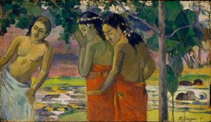 Tři tahitské ženy, 1896 od Paul Gauguin