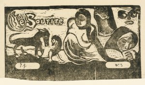 Titulní strana pro "The Smile" od Paul Gauguin