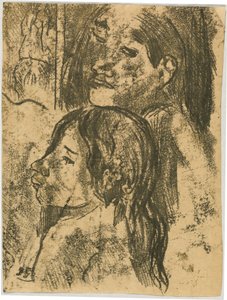 Dva markézáni [recto] od Paul Gauguin