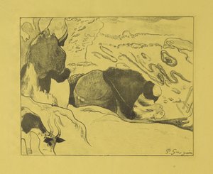 Pračky, 1889 od Paul Gauguin