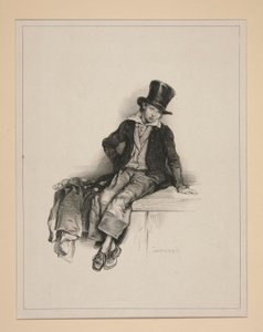 (STUDIE D od Paul Gavarni