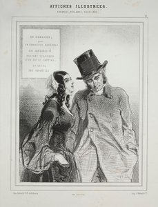 Affiches Illustrées. od Paul Gavarni