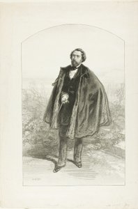 Alfred de Musset od Paul Gavarni
