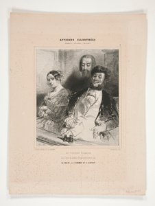 Ve francouzském divadle od Paul Gavarni