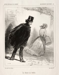 Baliverneries Parisiennes. od Paul Gavarni