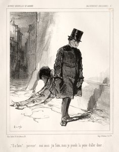Baliverneries Parisiennes. od Paul Gavarni