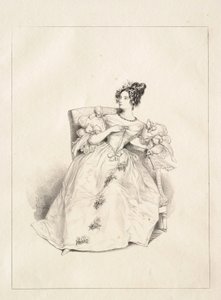 Plesové šaty (Robe de bal) od Paul Gavarni