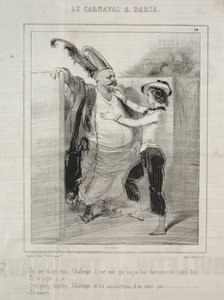 Karneval, 1841-1843. od Paul Gavarni