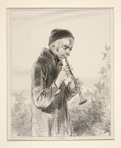 Klarinet. od Paul Gavarni