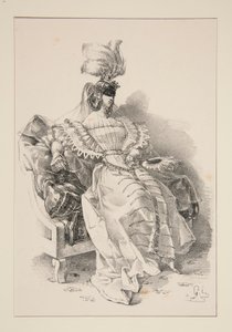VÉVODCE. od Paul Gavarni