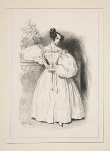 Eugenie Sauvageová od Paul Gavarni