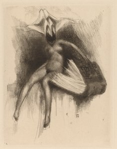 Ex Libris C. Patel od Paul Gavarni