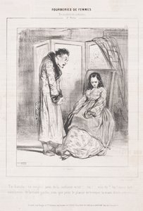Podvody žen: Ve věcech sentimentu, 1842. od Paul Gavarni